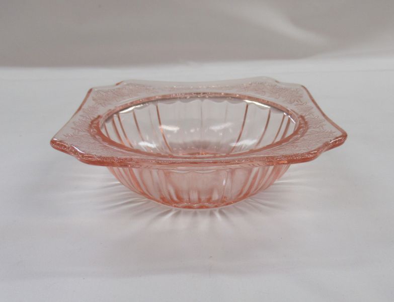 Jeannette Pink ADAM 4 3/4 Inch Berry or FRUIT BOWL