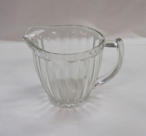 Jeannette Kitchen Glass Crystal JENNYWARE 5 1/2 In JUICE PITCHER