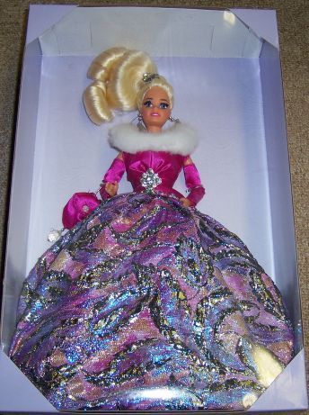 1995 Mattel White STARLIGHT WALTZ Barbie Doll, Ltd Edition, MIB
