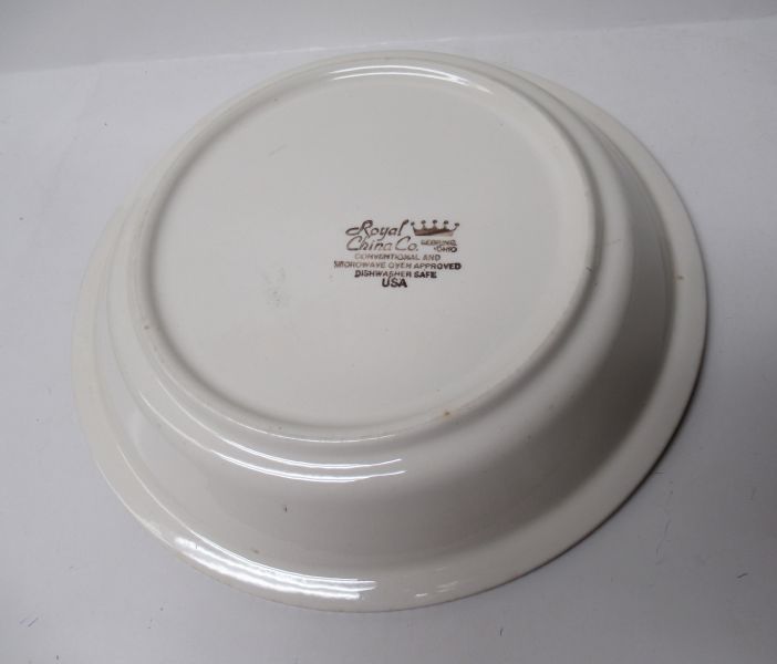 Royal China CURRIER and IVES 10 In Return To Pasture PIE BAKING PLATE