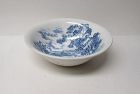 Wedgwood China COUNTRY SIDE BLUE 8 Inch ROUND SERVING BOWL