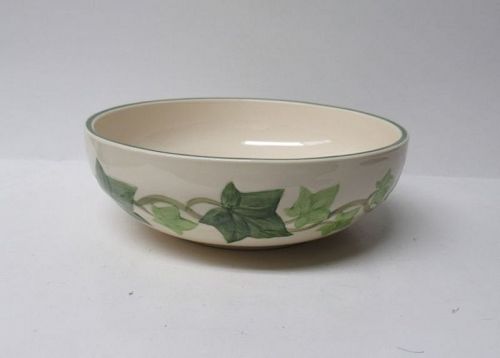 Franciscan China IVY 7 1/4 In ROUND VEGETABLE SERVING BOWL Green Trim