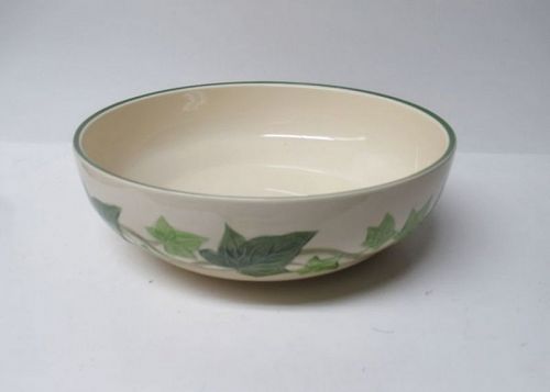 Franciscan China IVY 8 Inch ROUND VEGETABLE SERVING BOWL, Green Trim