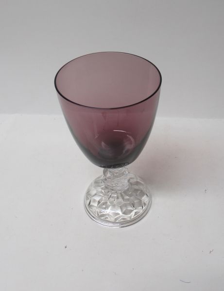 Fostoria Glass Amethyst AMERICAN LADY 6 1/4 Inch 10 Ounce WATER GOBLET