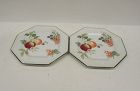 2 - Johnson Brothers England FRESH FRUIT 6 Inch DESSERT PLATES