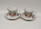 2 -Johnson Brothers England FRESH FRUIT Tea or Coffee CUPS and SAUCERS