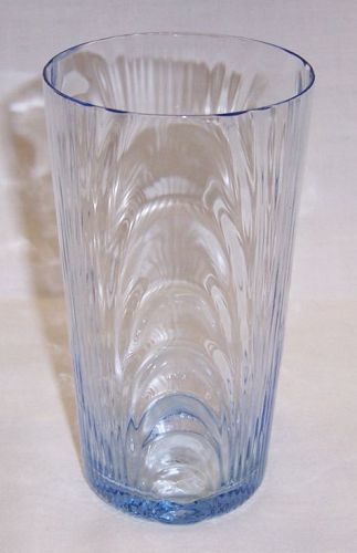Cambridge Glass Moonlight Blue CAPRICE 5 1/4 In Flat ICE TEA TUMBLER