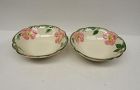 2-Franciscan China DESERT ROSE 5 7/8 Inch CEREAL BOWLS, U.S.A.