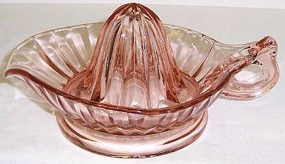 Jeannette Pink JENNYWARE Orange REAMER or JUICER