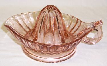 Jeannette Pink JENNYWARE Orange REAMER or JUICER