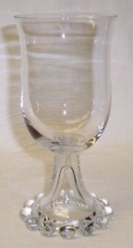 Imperial Crystal CANDLEWICK 6 1/2 Inch HOLLOW STEM WATER TUMBLER