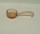 Vintage Depression Glass Pink 5 Inch MARMALADE or MAYONNAISE LADLE