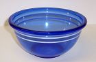 Hazel Atlas Cobalt Blue 6 Inch UTILITY BOWL with White Bands