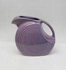 Homer Laughlin China Lilac FIESTA 7 In Large DISK WATER PITCHER, U.S.A