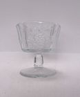 Westmoreland Glass Crystal PANELED GRAPE 3 Inch LOW SHERBET DISH