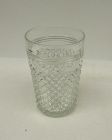 Hocking Depression Crystal MISS AMERICA 4 1/2 In Flat WATER TUMBLER