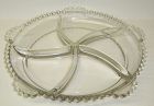 Imperial Crystal CANDLEWICK 5-Part Sectioned PINWHEEL RELISH TRAY