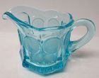Fostoria Glass Light Blue COIN 3 1/2 Inch CREAMER or CREAM PITCHER
