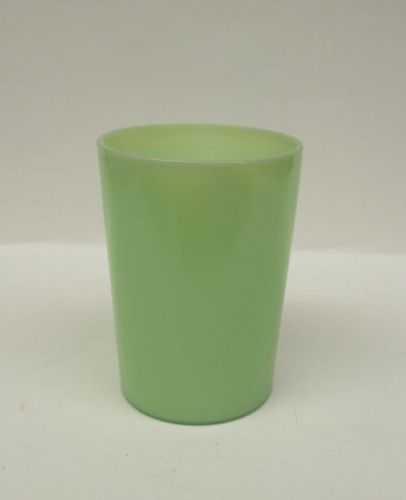 Westmoreland Glass Jadeite Jade 4 Inch 7 Ounce Flat WATER TUMBLER