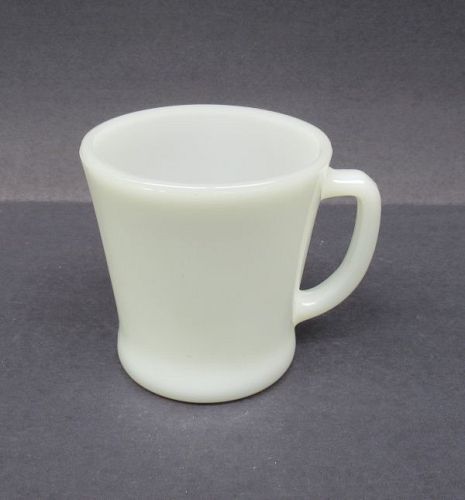 Anchor Hocking FIRE KING White Handled Coffee or Tea MUG, Made In USA