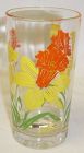 Boscul Vintage DAFFODIL 5 Inch PEANUT BUTTER Water GLASS