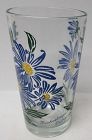 Boscul Vintage MICHAELMAS DAISY 5 Inch PEANUT BUTTER Water GLASS