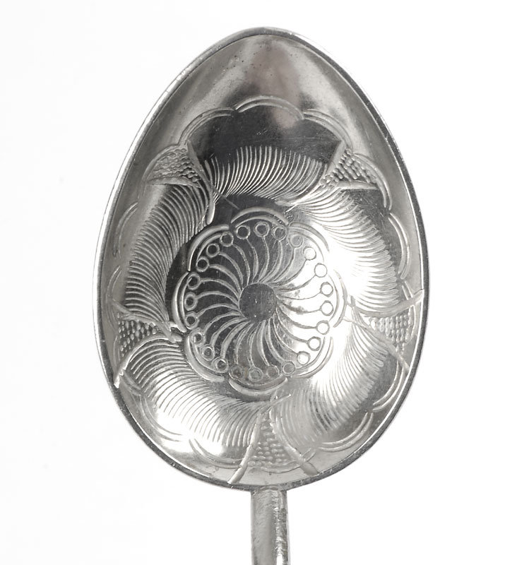 4 Chinese Silver Spoons for Export to Japan, c. 1900.