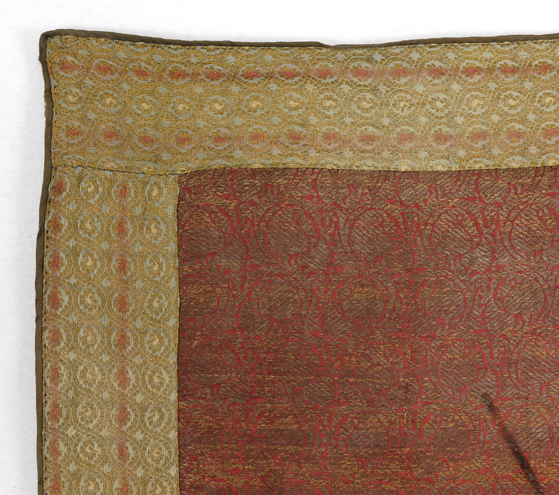 An Indo Persian Brocade Silk Panel with Boteh.