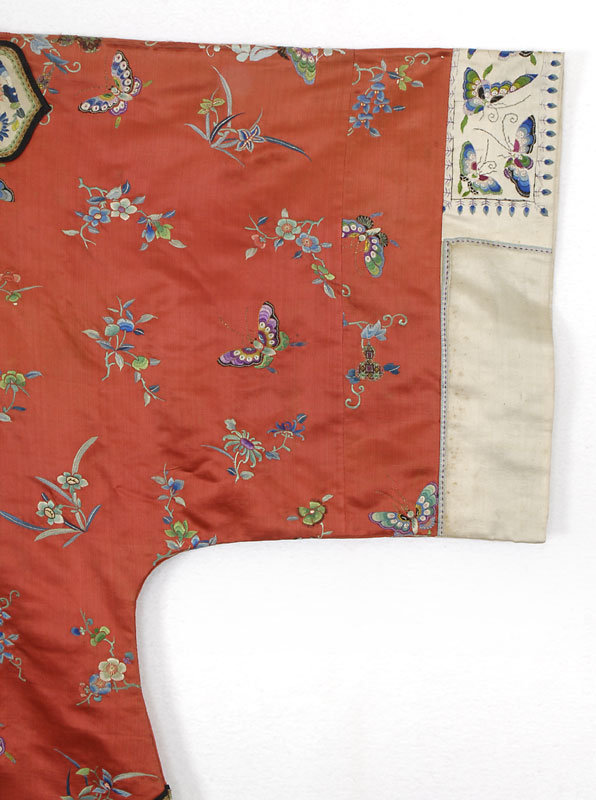 Embroidered Han Chinese Informal Silk Coat, 19th C.