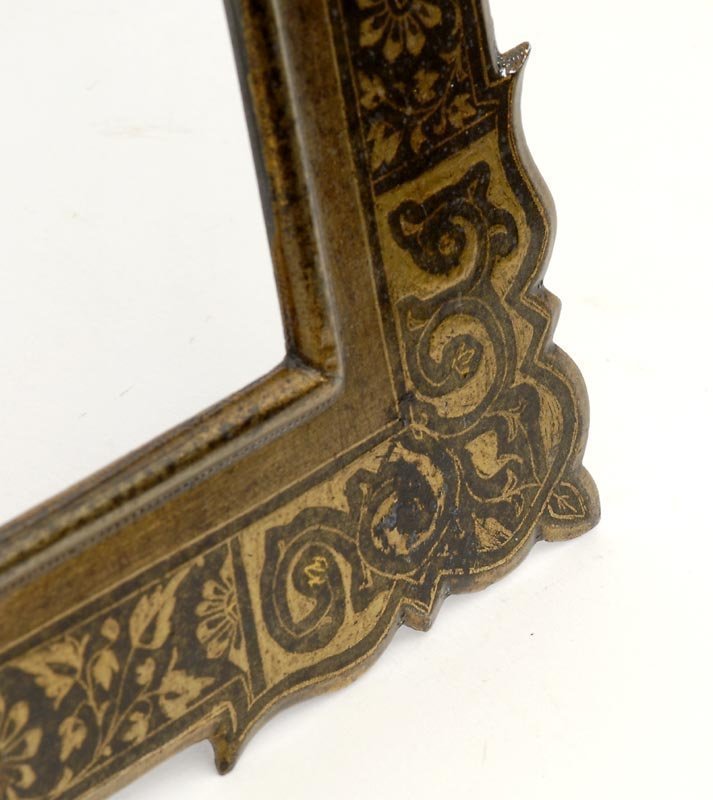 Indo Persian Steel Photo Frame in Koftgari Style, # 2