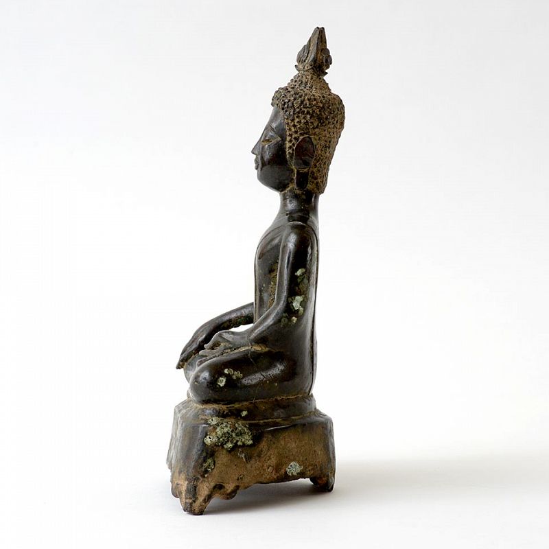 A Bronze Figure of Buddha Shakyamuni, Laos 17th/18th C.