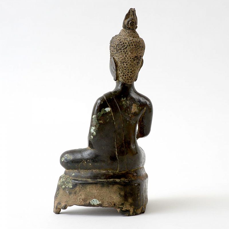 A Bronze Figure of Buddha Shakyamuni, Laos 17th/18th C.