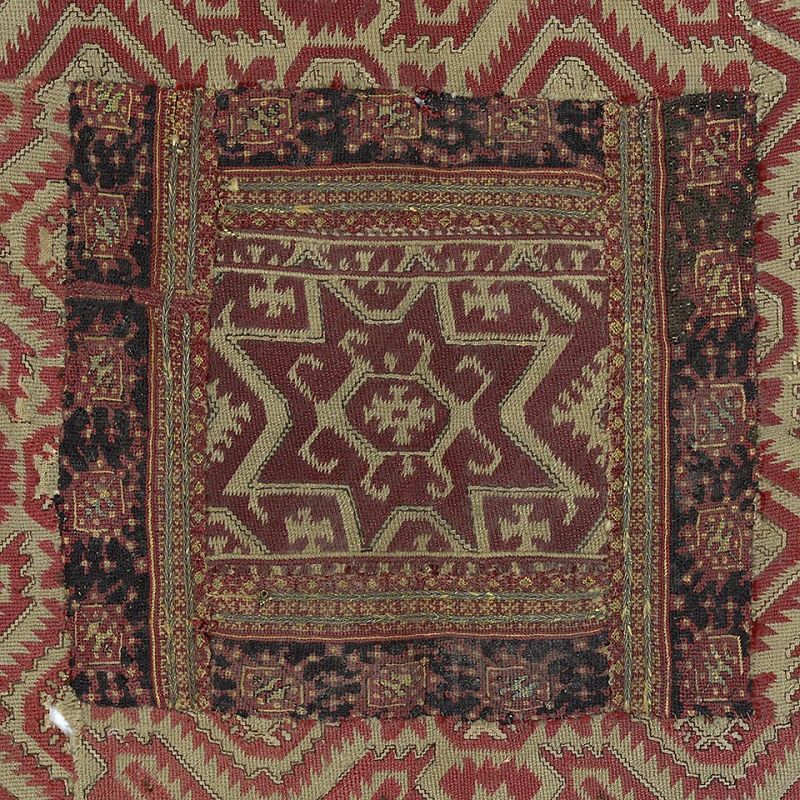 Antique Greek Island Composite Embroidery Textile Panel, 19th C.