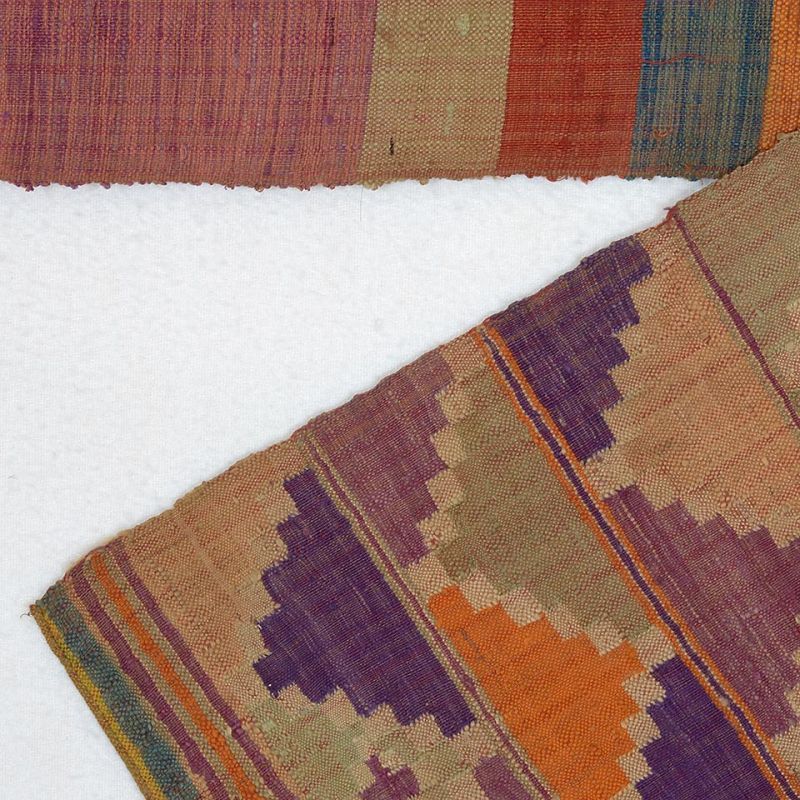 A Tausug Tapestry Silk Sash Fragment, Sulu Philippines No. 2
