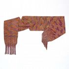 A rare Tausug Tapestry Silk Sash Textile, Sulu Philippines No. 3.
