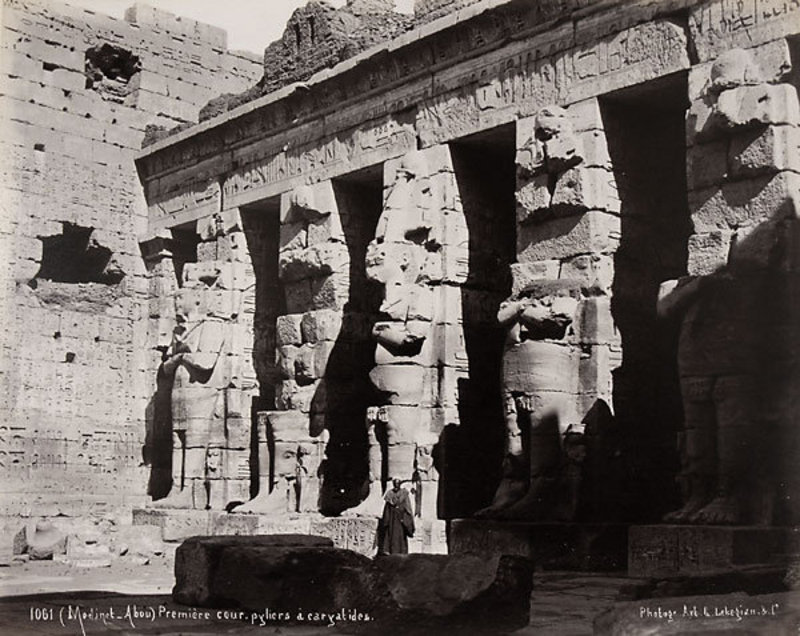 Album with views of Ancient Egypt, Photographs 26 to 37
