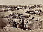 Early Original Albumen Photograph: Egypt, Nile. C. 1875