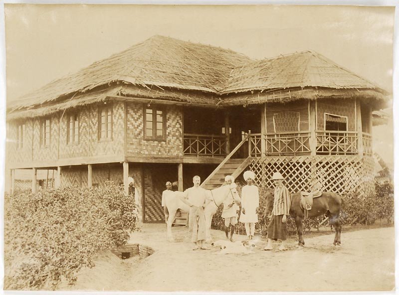 3 Historical Photographs from Colonial Burma, 19th C.