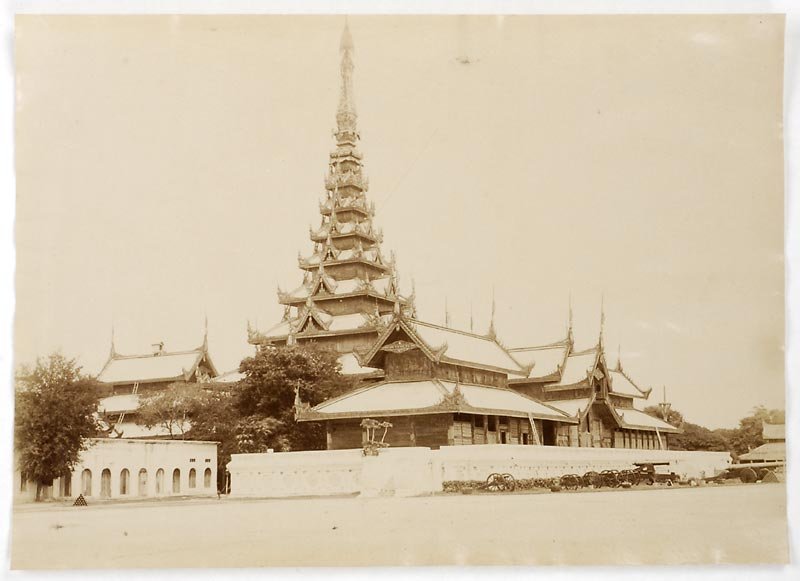 4 Historical Photographs from Colonial Burma, 19th C.