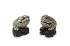 Chinese ceramicware three legs Toads