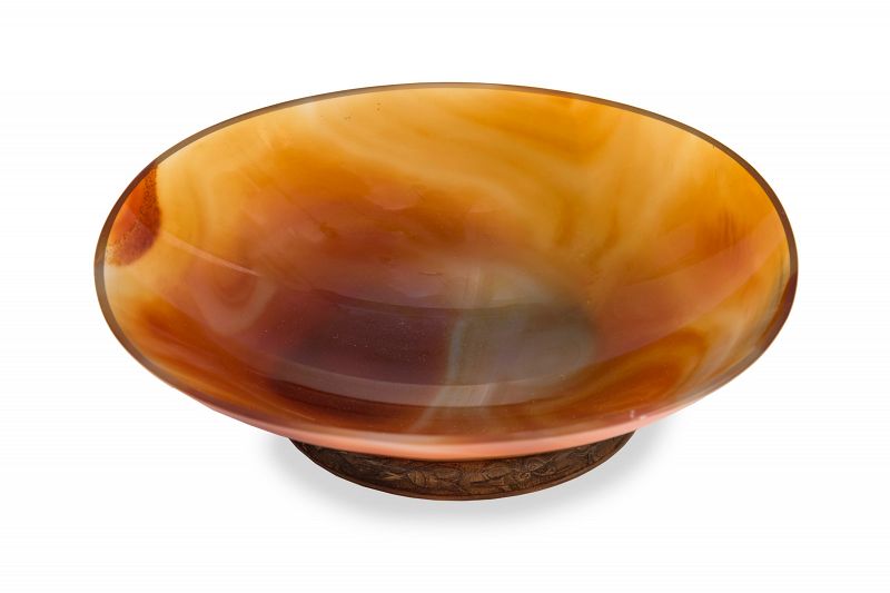 Japanese agate bowl