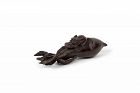 Japanese netsuke rat on radish