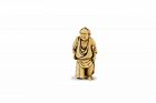 Japanese sword man (buke) netsuke - Edo