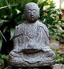 Granite Stone Jizo Bosatsu Bodhisattva Buddha Edo 18 c.