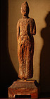 Wooden Bosatsu Bodhisattva Nagarebutsu Heian 12 c.