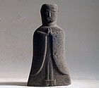Stone Jizo Bosatsu Bodhisattva Edo 18/19 c.
