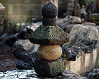 Stone Gorinto 5-Tiered Stupa Pagoda Kamakura 13/14 c.