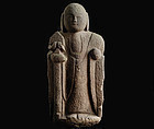 Stone Jizo Bosatsu Bodhisattva Edo 18 c.