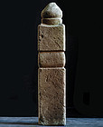 Stone Gorinto 5-Tiered Stupa Pagod Edo 18/19 c.