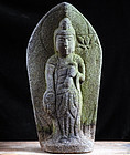 Stone (Granite) Sho-Kannon Bosatsu Bodhisattva Taisho